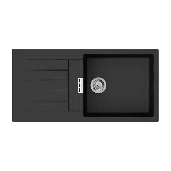 Мийка для кухні Hansgrohe S52 S520-F480, чорний графіт 43358170