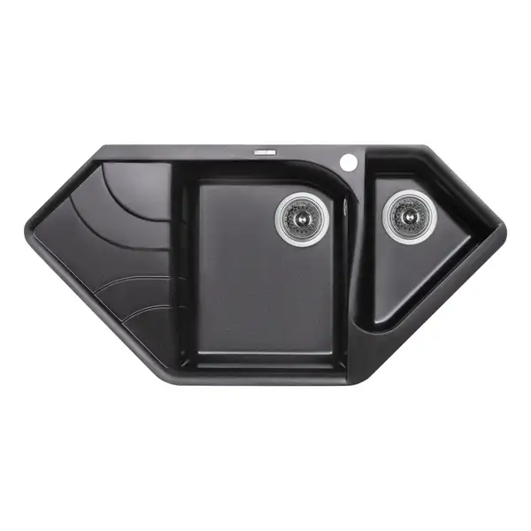 Кухонная мойка с дополнительной чашей Lidz 1000x500/225 BLM-14 (LIDZBLM141000500225) Кухонная мойка с дополнительной чашей Lidz 1000x500/225 BLM-14 (LIDZBLM141000500225)