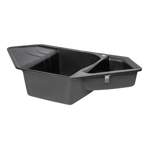 Кухонная мойка с дополнительной чашей Lidz 1000x500/225 BLM-14 (LIDZBLM141000500225) Кухонная мойка с дополнительной чашей Lidz 1000x500/225 BLM-14 (LIDZBLM141000500225)