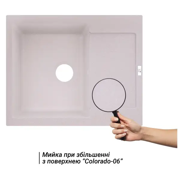 Кухонная мойка Lidz 625x500/200 COL-06 (LIDZCOL06625500200)