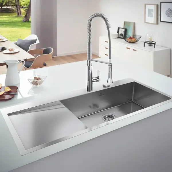 Мийка для кухні із нержавіючої сталі Grohe K1000 (31582SD1) Мийка для кухні із нержавіючої сталі Grohe K1000 (31582SD1)