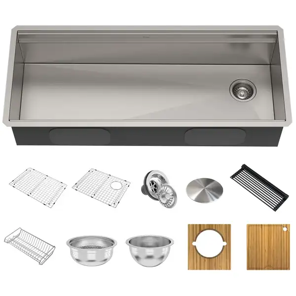 Kraus Кухонна мийка Kore™ KWU - 1092,2 мм (KWU120-45) Kraus Кухонна мийка Kore™ KWU - 1092,2 мм (KWU120-45)
