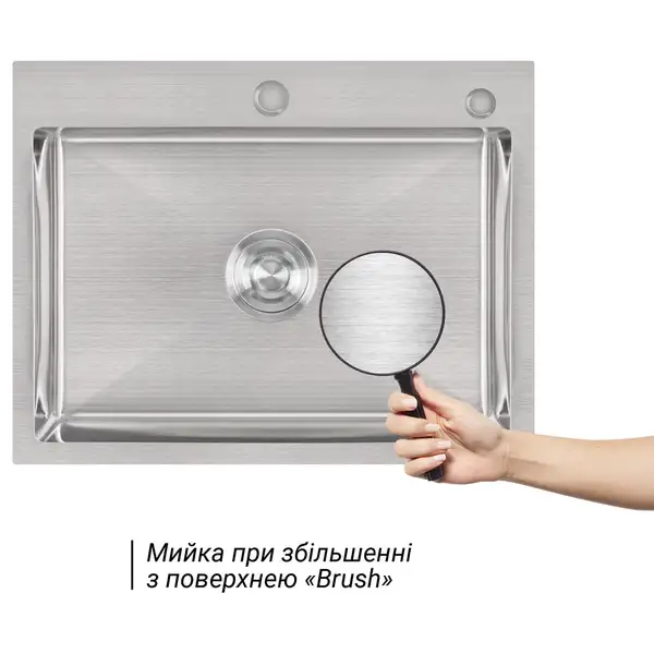 Набор 2 в 1 Lidz кухонная мойка H5845 3.0/1.0 мм Brush + дозатор для моющего средства (LIDZH5845BRU3010) Набор 2 в 1 Lidz кухонная мойка H5845 3.0/1.0 мм Brush + дозатор для моющего средства (LIDZH5845BRU3010)