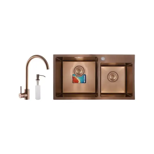 Mixxus SET-7843D-220x1.0-PVD Набір для кухні, графіт (MX0586)