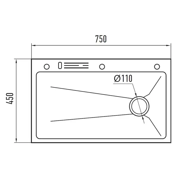 Mixxus Premium MH7545-SET-05 Мийка, графіт (MX9632)