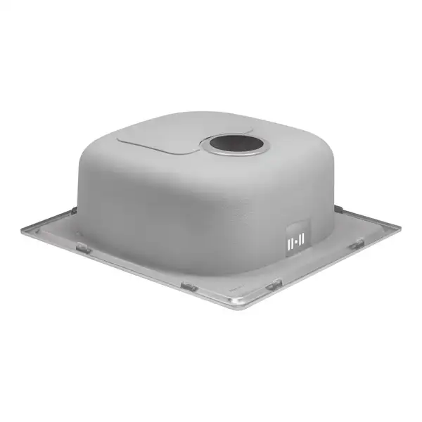 Кухонная мойка Qtap 5047 0,8 мм Satin (QT5047SAT08) (QT5047SAT08) фото 5 Aquada.com.ua