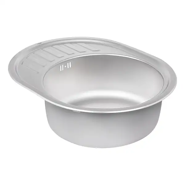 Кухонная мойка Qtap 5745 0,8 мм Satin (QT5745SAT08) Кухонная мойка Qtap 5745 0,8 мм Satin (QT5745SAT08)