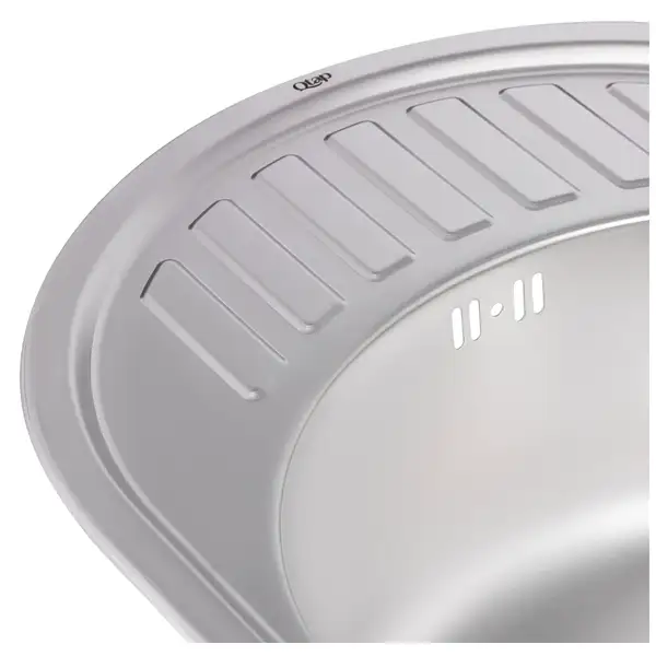 Кухонная мойка Qtap 5745 0,8 мм Satin (QT5745SAT08) Кухонная мойка Qtap 5745 0,8 мм Satin (QT5745SAT08)