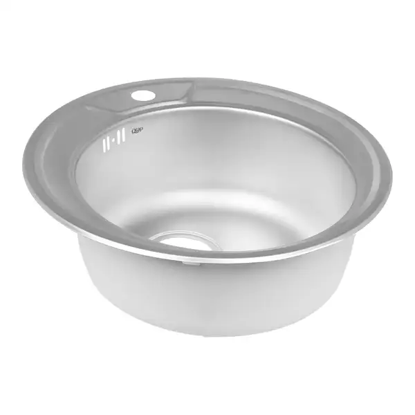 Кухонная мойка Qtap D490 0,8 мм Satin (QTD490SAT08) Кухонная мойка Qtap D490 0,8 мм Satin (QTD490SAT08)