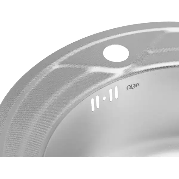 Кухонная мойка Qtap D510 0,8 мм Micro Decor (QTD510MICDEC08) Кухонная мойка Qtap D510 0,8 мм Micro Decor (QTD510MICDEC08)