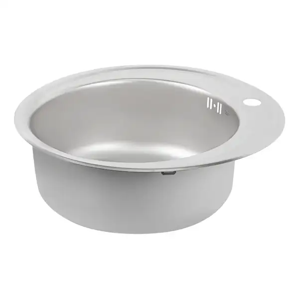 Кухонная мойка Qtap D510 0,8 мм Satin (QTD510SAT08) Кухонная мойка Qtap D510 0,8 мм Satin (QTD510SAT08)