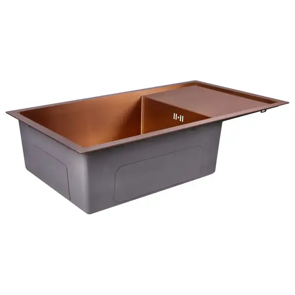 Кухонная мойка Qtap D7844BR 3.0/1.2 мм Bronze (QTD7844BRPVD12) Кухонная мойка Qtap D7844BR 3.0/1.2 мм Bronze (QTD7844BRPVD12)
