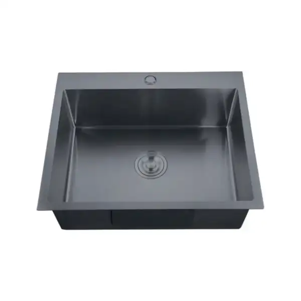ZERIX ZH6050-215 Мийка кухонна, Nano-Black (MX1586) ZERIX ZH6050-215 Мийка кухонна, Nano-Black (MX1586)