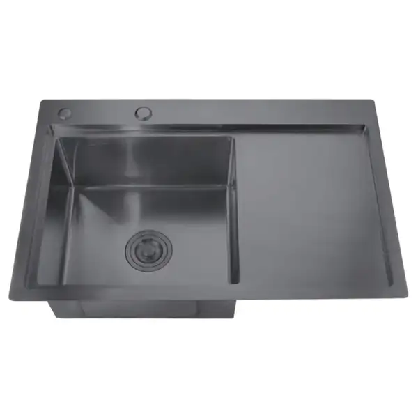 ZERIX ZH7849L-215 Мойка, Nano-Black (MX1590) ZERIX ZH7849L-215 Мойка, Nano-Black (MX1590)