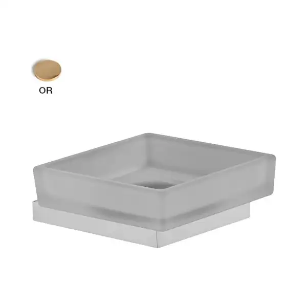 Fima Carlo Мильниця з тримачем Fima Quadra, що окремо стоїть, золото (F6023_2OR)