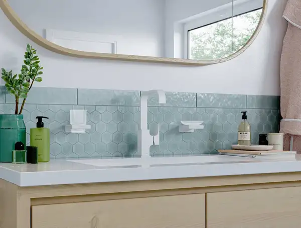 Мыльница подвесная Hansgrohe AddStoris, белый матовый/стекло матовое (41746700) фото 4 Aquada.com.ua Мыльница подвесная Hansgrohe AddStoris, белый матовый/стекло матовое (41746700) фото 4 Aquada.com.ua