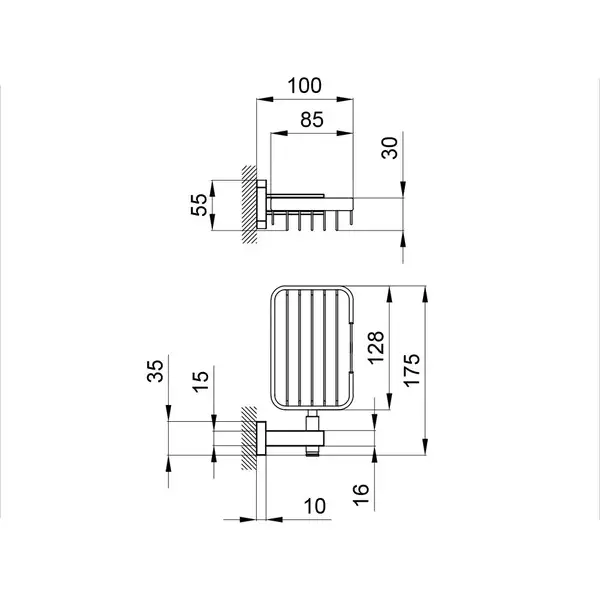 Мыльница Qtap Liberty ORO 1156 (QTLIBORO1156) Мыльница Qtap Liberty ORO 1156 (QTLIBORO1156)