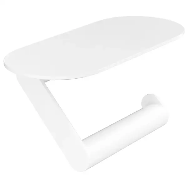 Набор аксессуаров 2-в-1 Hansgrohe WallStoris, белый матовый (27969700) фото 3 Aquada.com.ua Набор аксессуаров 2-в-1 Hansgrohe WallStoris, белый матовый (27969700) фото 3 Aquada.com.ua