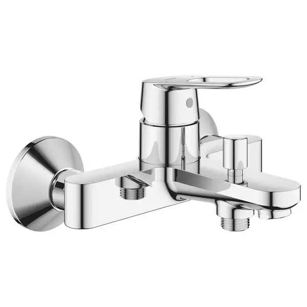 Набор смесителей для ванны 3-в-1 Grohe Bau Loop/New Tempesta (цвет - хром) (123214M) фото 2 Aquada.com.ua Набор смесителей для ванны 3-в-1 Grohe Bau Loop/New Tempesta (цвет - хром) (123214M) фото 2 Aquada.com.ua