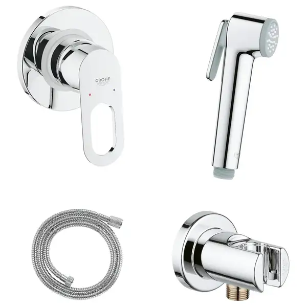 Набор для ванной Grohe Mega Bundle BauLoop (39186MB0) фото 6 Aquada.com.ua