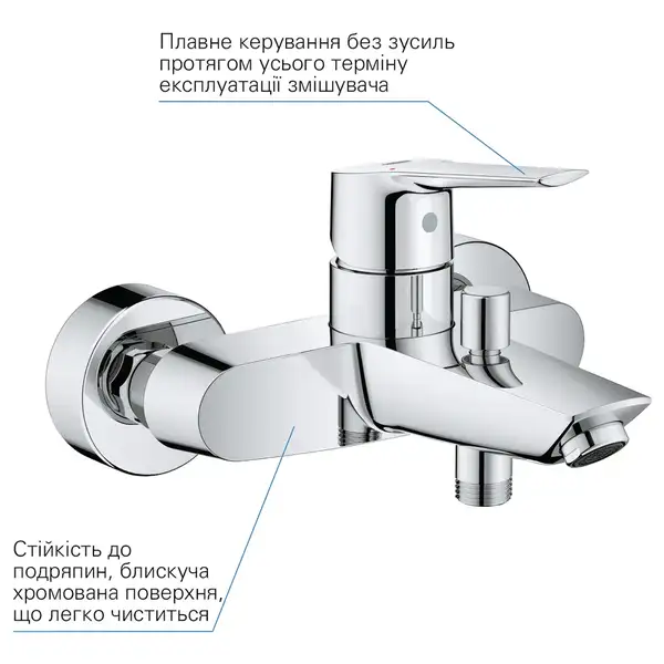 Grohe Start Набір змішувачів 3-в-1, хром (UA202305RM)