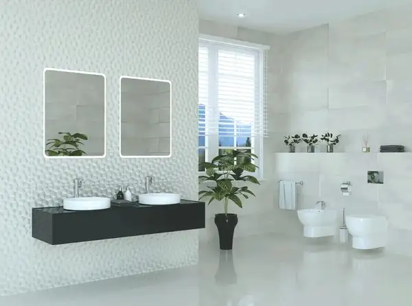 Настенная плитка Almera Ceramica Chic White Rect. 31,6 х 90 см 354976