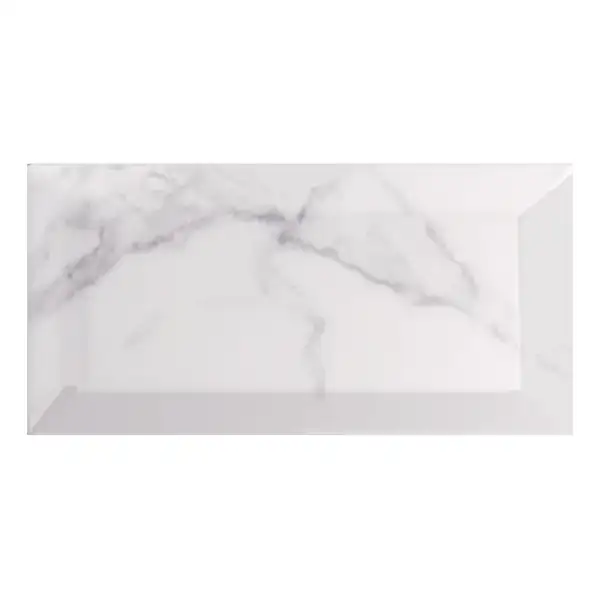 Настенная плитка Almera Ceramica Biselado Calacata Grey 10 х 20 см 395845