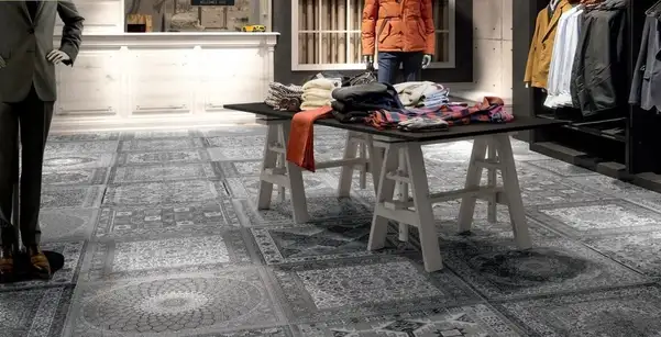 Плитка керамогранітна Kilim Black Natural 595,5x595,5x9 Aparici (25545) Плитка керамогранітна Kilim Black Natural 595,5x595,5x9 Aparici (25545)