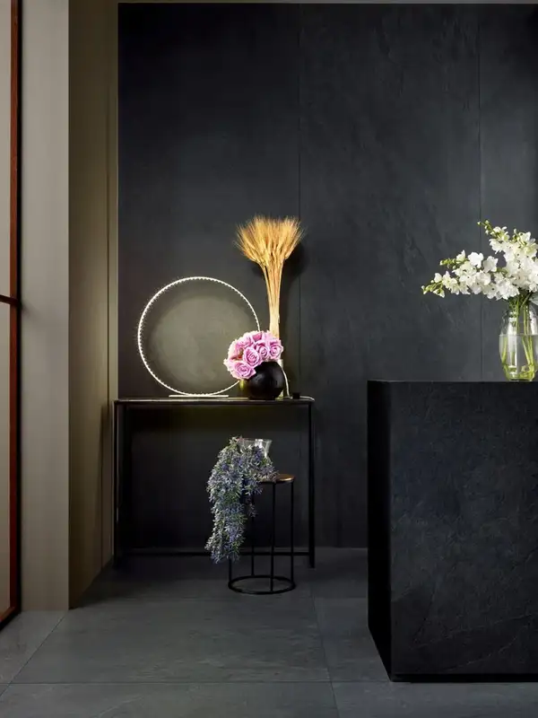 Плитка керамогранітна Waterfall LG9WFX0 Dark Flow RECT LAP 900x900x10 Lea Ceramica
