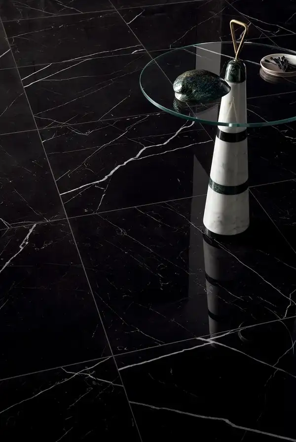Плитка керамогранітна LGXDLX2 Marquina Nero Lux-RT POL 600x1200x10 Lea Ceramica Плитка керамогранітна LGXDLX2 Marquina Nero Lux-RT POL 600x1200x10 Lea Ceramica