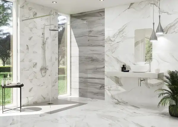 Плитка керамогранітна Calacatta Silver 60 LUX 600x600x11 Azteca (25623) Плитка керамогранітна Calacatta Silver 60 LUX 600x600x11 Azteca (25623)