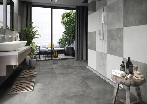 CERAMICA SANTA CLAUS Плитка керамогранітна Cemento Berlin POL 600x600x10 Ceramiсa Santa Claus (Cemento Berlin 60x60 polished)