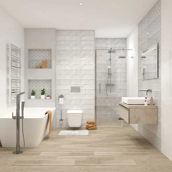 Плитка стінова Quadra Grey 25x75 код 2880 Ceramika Color (5902627432880) Плитка стінова Quadra Grey 25x75 код 2880 Ceramika Color (5902627432880)