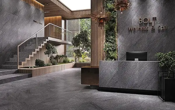 Плитка керамогранітна Bolt Dark Grey RECT 598x1198x9,3 Cersanit (TGGR1012116248) Плитка керамогранітна Bolt Dark Grey RECT 598x1198x9,3 Cersanit (TGGR1012116248)
