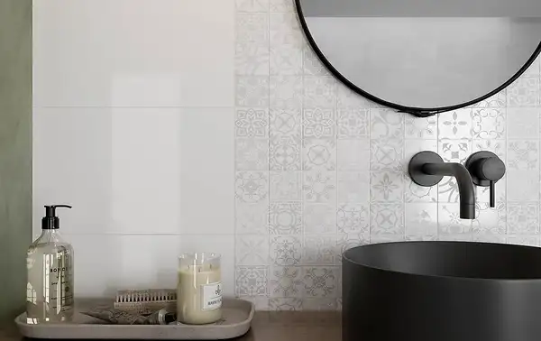 Cersanit Sansa White Pattern Плитка, біла глянцева (TWZZ1112622966) Cersanit Sansa White Pattern Плитка, біла глянцева (TWZZ1112622966)