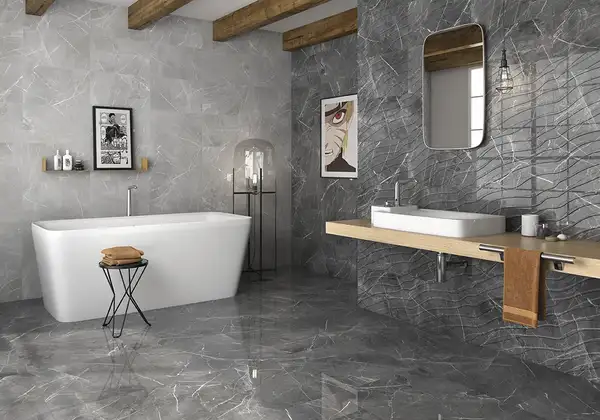 Настенная плитка Geotiles Navia Gris 33,3 х 55 см 389014