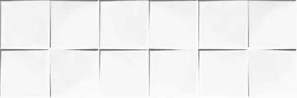 Плитка стінова White Glossy Quadra RECT 250x750x9 Konskie (5902627433221)