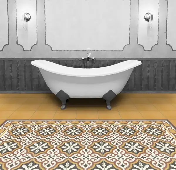 Плитка керамогранітна Victorian Esquina Gotic 200x200x9 Mainzu (PT01206) Плитка керамогранітна Victorian Esquina Gotic 200x200x9 Mainzu (PT01206)