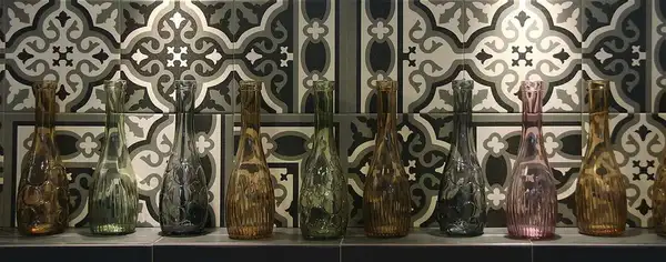 Плитка керамогранітна Florentine White Cenefa 200x200x9 Mainzu (PT01978)