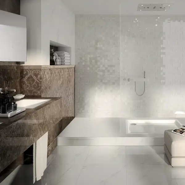 Плитка керамогранітна JW 01 Bianco Statuario LUC SQ 600x600x9 Mirage (TV45)