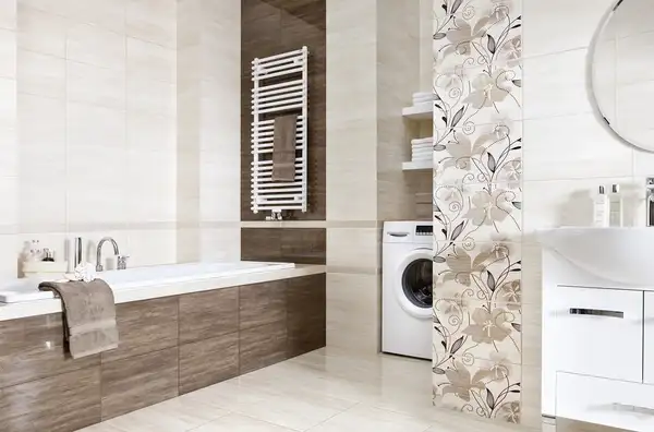 Плитка стінова Doppio Brown 25x40 код 2844 Ceramika Paradyz (S---250X400-1-DOPP.BR)