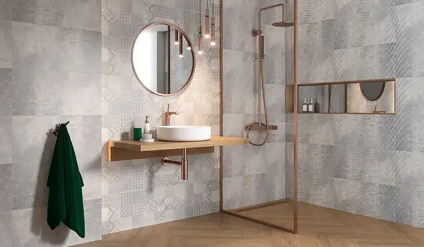PARADYZ Harmony Grys A STR Плитка, 30x60 (SS--300X600-1-HARM.GRA)