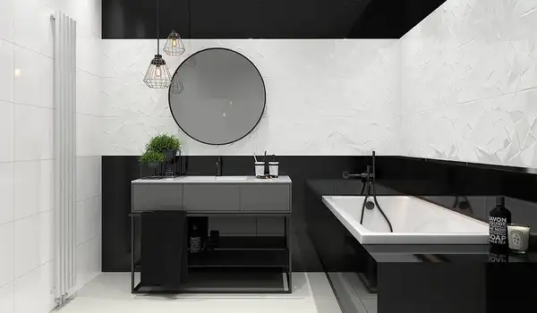 Плитка стінова Synergy Nero B STR 30x60 код 0526 Ceramika Paradyz (SS--300X600-1-SYNE.NEB) Плитка стінова Synergy Nero B STR 30x60 код 0526 Ceramika Paradyz (SS--300X600-1-SYNE.NEB)