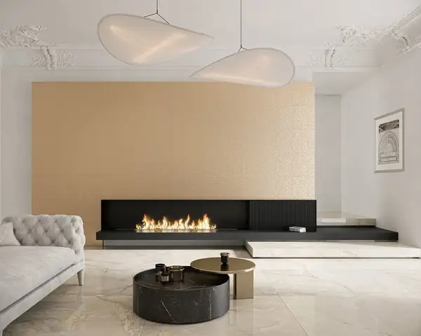 Плитка стінова Noisy Whisper White RECT STR 39,8x119,8 код 8874 Ceramika Paradyz (SSR-0,4X1,2-1-NOIS.WH)
