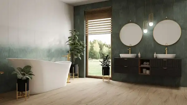 PARADYZ Nightwish Плитка стінова 25x75, Navy Green (SSR-250X750) (SSR-250X750-1-NIGH.GNNATO) PARADYZ Nightwish Плитка стінова 25x75, Navy Green (SSR-250X750) (SSR-250X750-1-NIGH.GNNATO)