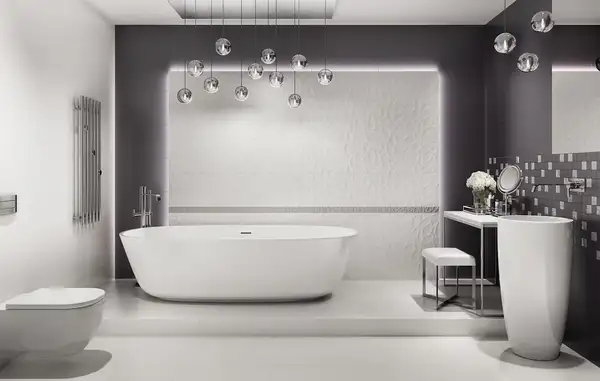 Плитка стінова Esten Bianco A RECT STR 29,5x59,5 код 5270 Ceramika Paradyz (SSR-295X595-1-ESTN.BIA--2)
