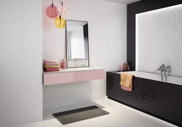 Плитка стінова Esten Bianco B RECT STR 29,5x59,5 код 9683 Ceramika Paradyz (SSR-295X595-1-ESTN.BIB)
