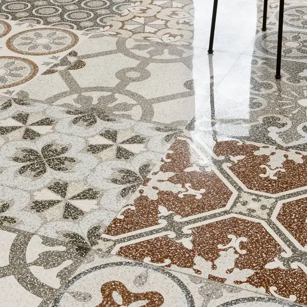 Плитка керамогранітна CSANEPWL60 Newdeco Patchwork LEV POL 600x600x10 Sant'agostino Плитка керамогранітна CSANEPWL60 Newdeco Patchwork LEV POL 600x600x10 Sant'agostino