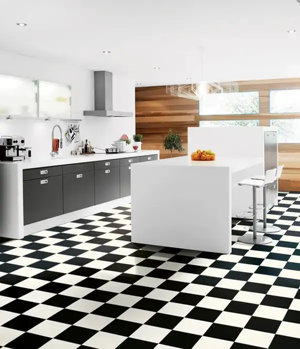 Плитка керамогранітна CSAPBWBL20 Patchwork B&W Black 200x200x10 Sant'agostino Плитка керамогранітна CSAPBWBL20 Patchwork B&W Black 200x200x10 Sant'agostino