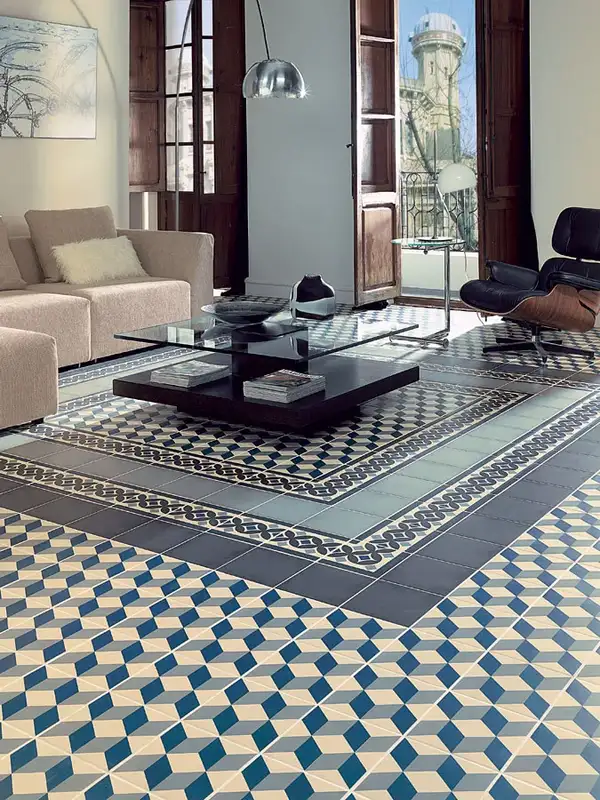 Плитка керамогранітна 1900 Jade 200x200x8 Vives (11M6)
